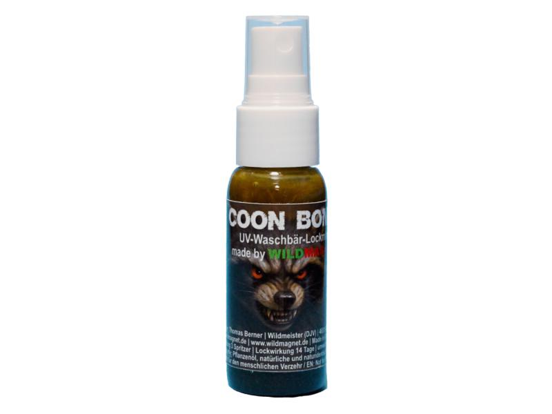 COON BOMB® WASCHBÄRBOMBE® UV-fluoreszierendes Lockmittel 30g