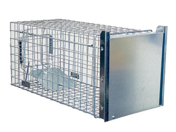 Drahtkastenfalle geschlossen